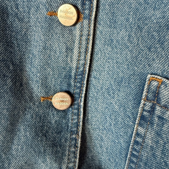 Damson Madder Blue Jean Jacket for Women - Picture 4 of 8